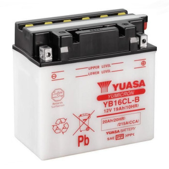 YB16CL-B Μπαταρία Μοτοσυκλέτας YUASA TAIWAN